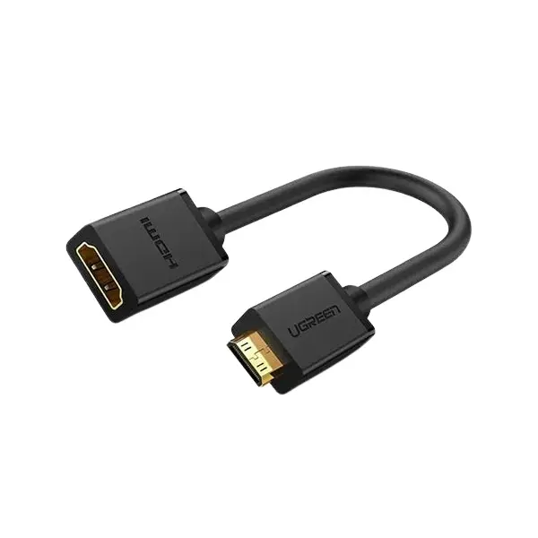UGREEN 20137 Mini HDMI to HDMI Adapter Cable 4K@60Hz Mini HDMI - Shopo.lk Sri Lanka