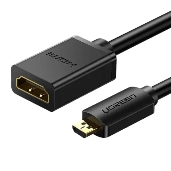 UGREEN 20137 Mini HDMI to HDMI Adapter Cable 4K@60Hz Mini HDMI - Shopo.lk Sri Lanka