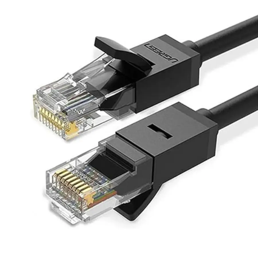 UGREEN 20162 CAT 6 Round Ethernet Cable 5m Black - Shopo.lk Sri Lanka