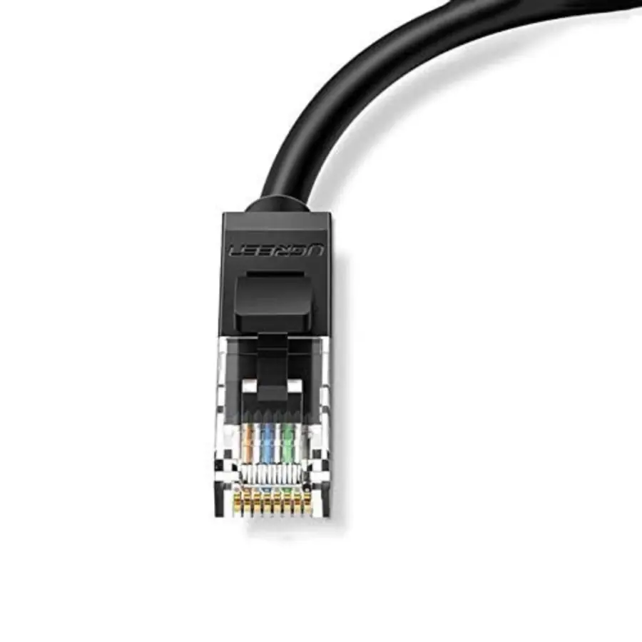 UGREEN 20162 CAT 6 Round Ethernet Cable 5m Black - Shopo.lk Sri Lanka