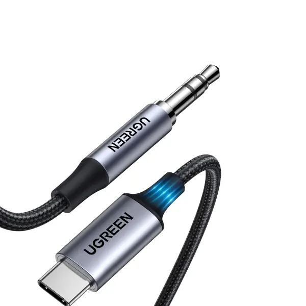 UGREEN 20192 USB-C to 3.5mm Audio Cable 1M - Shopo.lk Sri Lanka