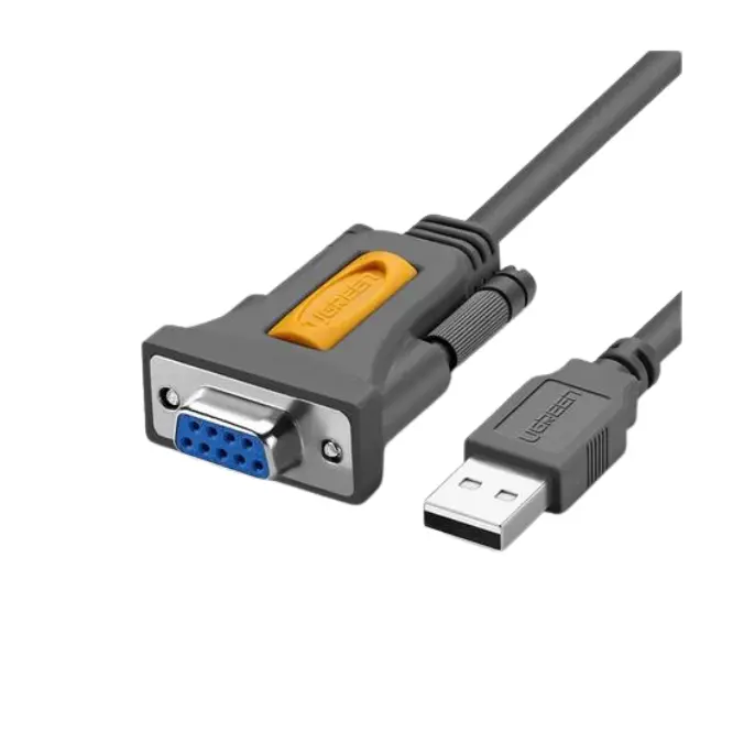 UGREEN 20201 USB To DB9 RS-232 Adapter Cable 1.5m - Shopo.lk Sri Lanka