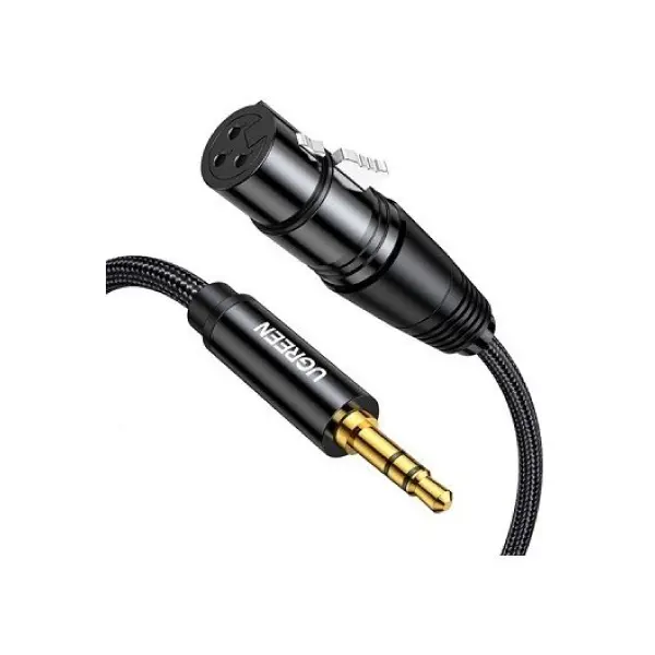 UGREEN 20244 2M 3.5mm Three-Pole Male To XLR Female Audio Cable - Shopo.lk Sri Lanka