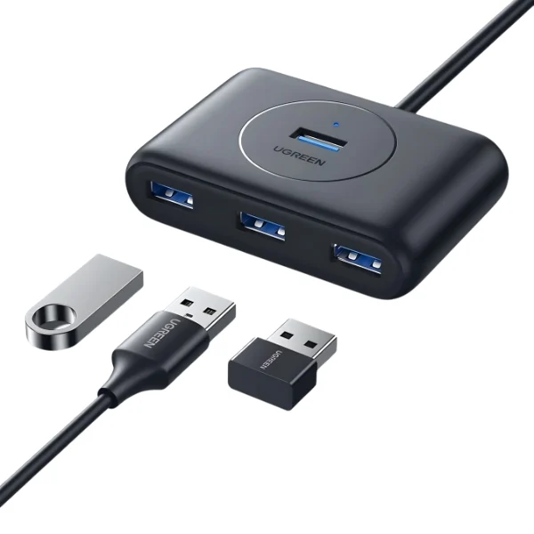UGREEN 20291 4-Port USB 3.0 Hub – Black - Shopo.lk Sri Lanka