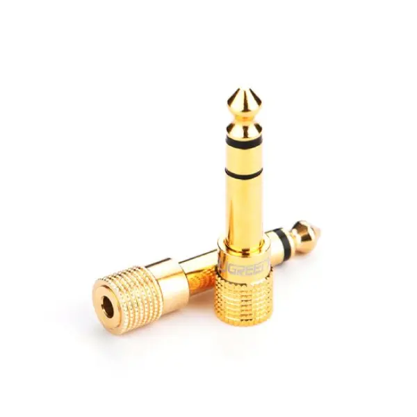 UGREEN 20503 Adapter 3.5 mm Mini Jack to 6.3 mm Jack Adapter - Shopo.lk Sri Lanka
