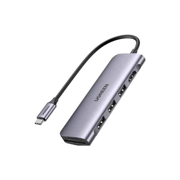 UGREEN 20956A 6-in-1 USB-C Multifunction Adapter - Shopo.lk Sri Lanka