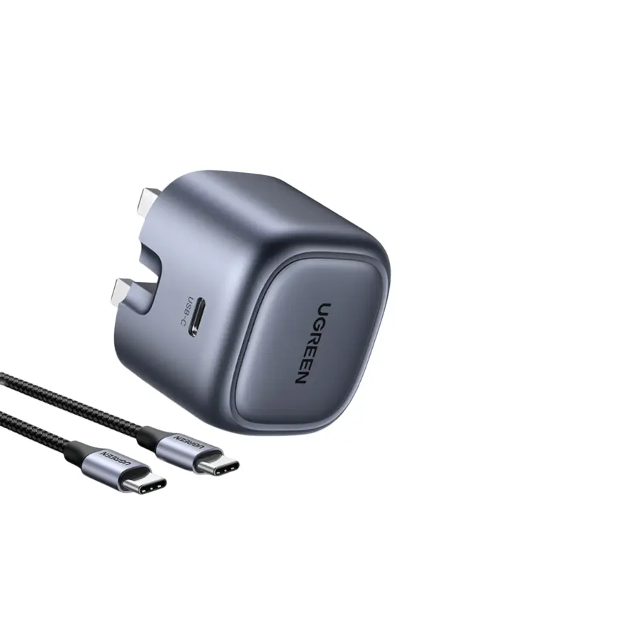 UGREEN 25114 Nexode 30W USB-C GaN Fast Charger UK – Space Gray - Shopo.lk Sri Lanka