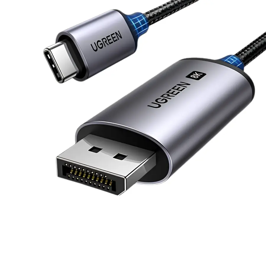 UGREEN 25157 USB-C to DisplayPort 8K Cable 1M - Shopo.lk Sri Lanka