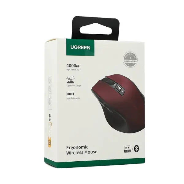 UGREEN 25752 Ergonomic Wireless Mouse - Shopo.lk Sri Lanka