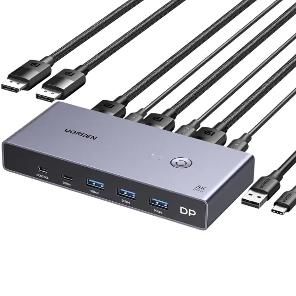 UGREEN 25962 DisplayPort 2-In-1 Switch - Shopo.lk Sri Lanka