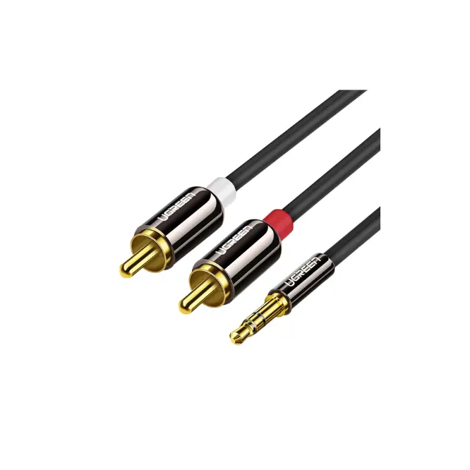 UGREEN 3.5mm Male To 2 RCA Male Cable 3m - 10590 - Shopo.lk Sri Lanka