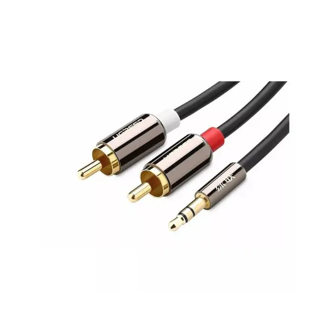 UGREEN 3.5mm Male To 2 RCA Male Cable 5m - 10591 - Shopo.lk Sri Lanka