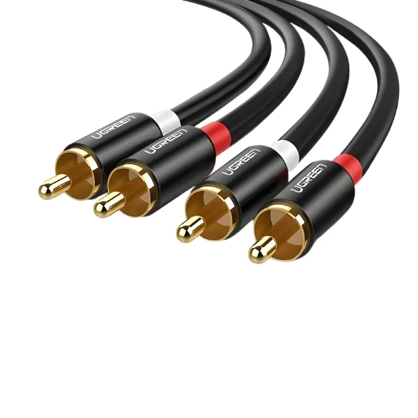 UGREEN 30747 2RCA MALE TO 2RCA MALE CABLE 1M - Shopo.lk Sri Lanka