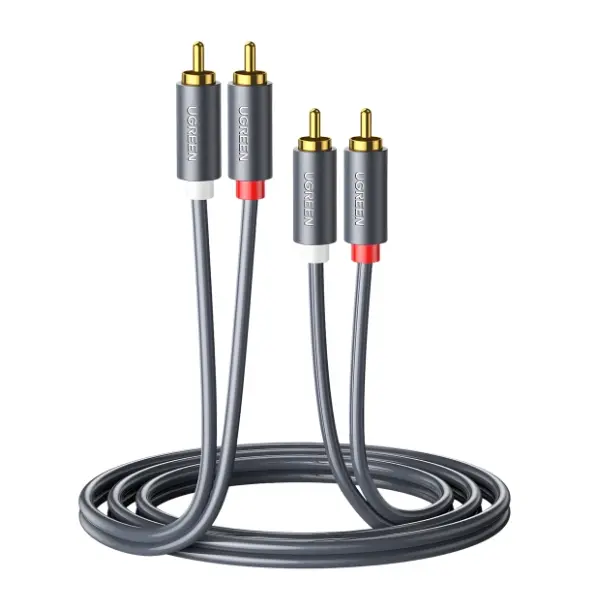 UGREEN 30747 2RCA MALE TO 2RCA MALE CABLE 1M - Shopo.lk Sri Lanka
