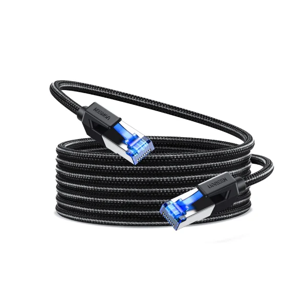UGREEN 30799 Cat8 Pure Copper Ethernet Cable Braided 15m - Shopo.lk Sri Lanka
