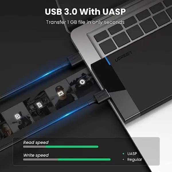 UGREEN 30848 US221 USB 3.0 HDD Enclosure 2.5inch - Shopo.lk Sri Lanka