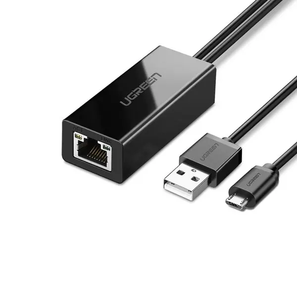 UGREEN 30985 Micro USB To 100mbps Ethernet Adapter - Shopo.lk Sri Lanka