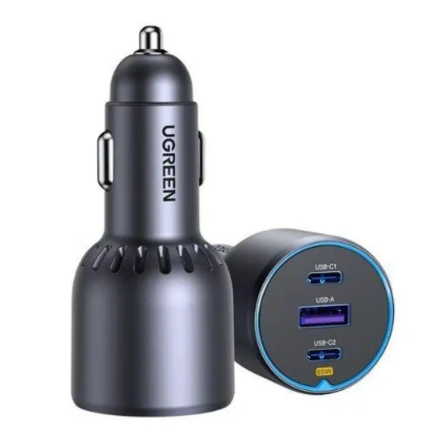UGREEN 35024 75w 3-Port Fast Car Charger - Shopo.lk Sri Lanka