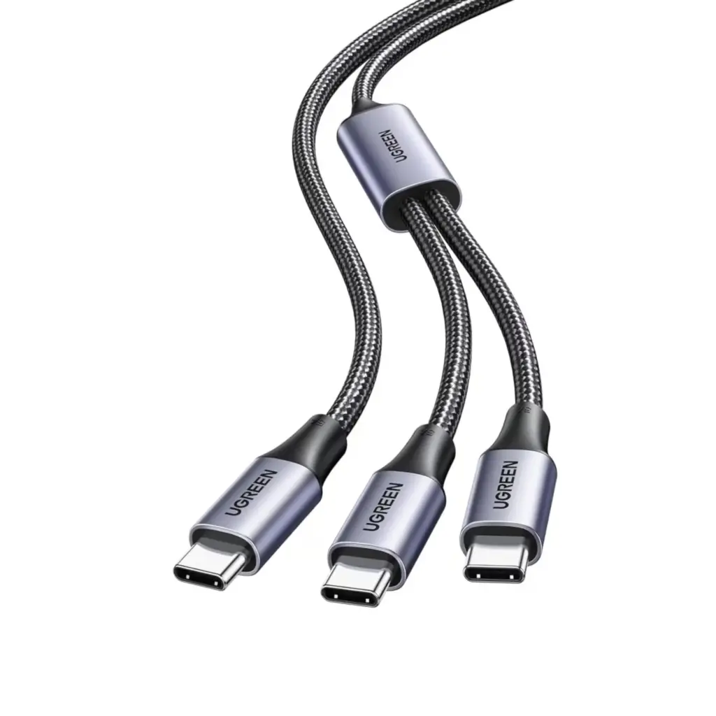 UGREEN 35087 2-in-1 100w Type-C Universal PD Fast Charging Cable 1.5m - Shopo.lk Sri Lanka