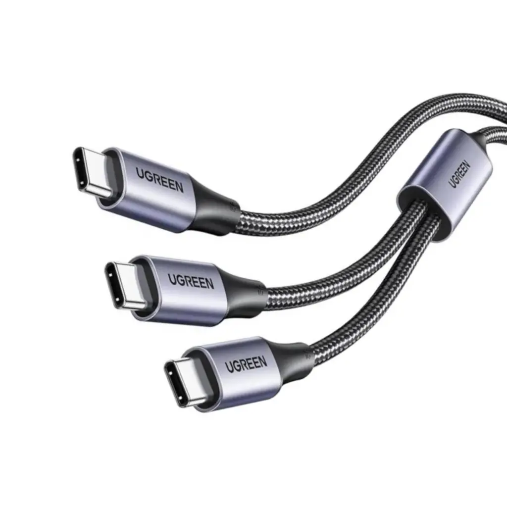 UGREEN 35087 2-in-1 100w Type-C Universal PD Fast Charging Cable 1.5m - Shopo.lk Sri Lanka