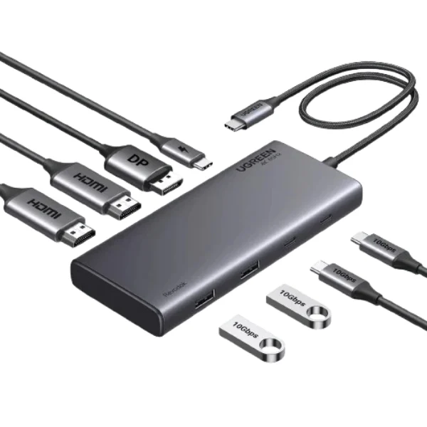 UGREEN 35625 Revodok 100W 8-in-1 USB-C Hub - Shopo.lk Sri Lanka
