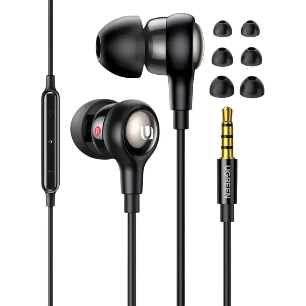 UGREEN 35753 In-Ear Wired Earphones - Shopo.lk Sri Lanka