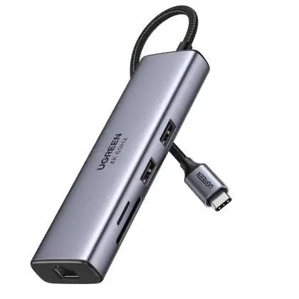 UGREEN 35897 7-IN-1 USB-C Hub All-in-one USB C Hub: Expand your laptop�s connectivity with a - Shopo.lk Sri Lanka