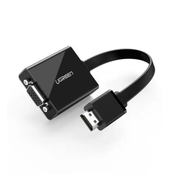 UGREEN 40248 HDMI To VGA Converter With Audio 25cm - Shopo.lk Sri Lanka
