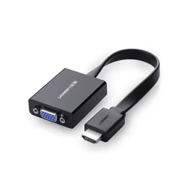 UGREEN 40248 HDMI To VGA Converter With Audio 25cm - Shopo.lk Sri Lanka