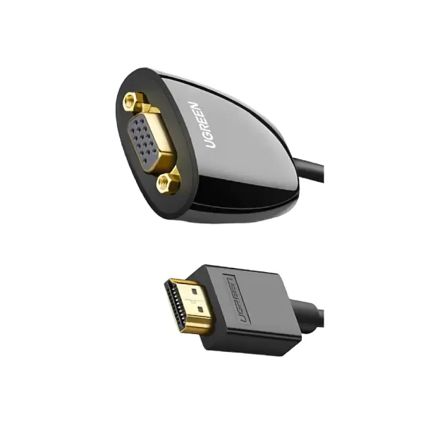 UGREEN 40253 HDMI Male to VGA Female Adapter Cable - Shopo.lk Sri Lanka