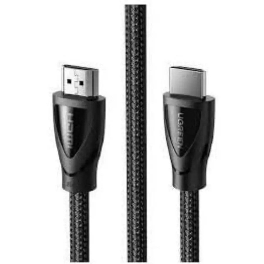 UGREEN 40300 HDMI Male To Male Braided Cable 0.5m - Shopo.lk Sri Lanka