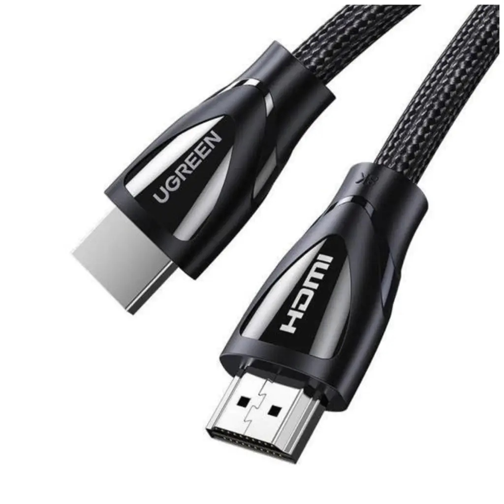 UGREEN 40300 HDMI Male To Male Braided Cable 0.5m - Shopo.lk Sri Lanka