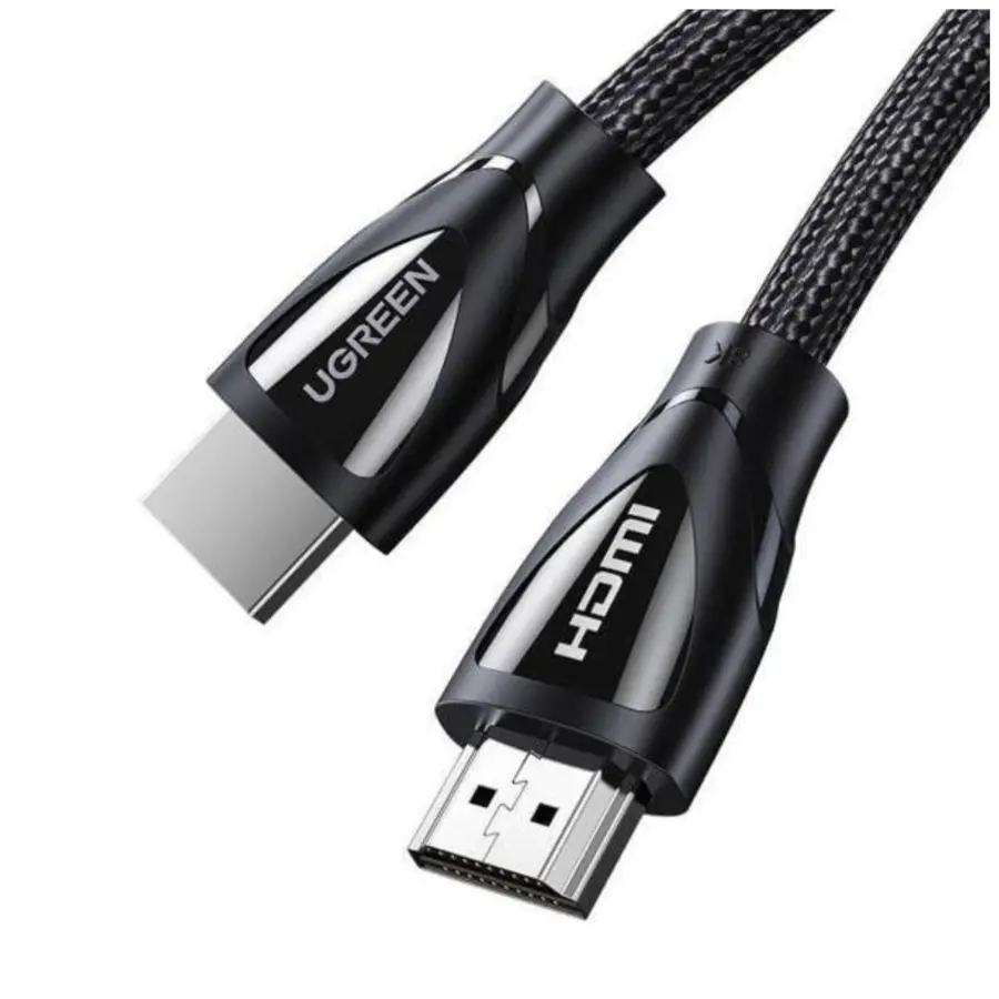 UGREEN 40300 HDMI Male To Male Braided Cable 0.5m - Shopo.lk Sri Lanka