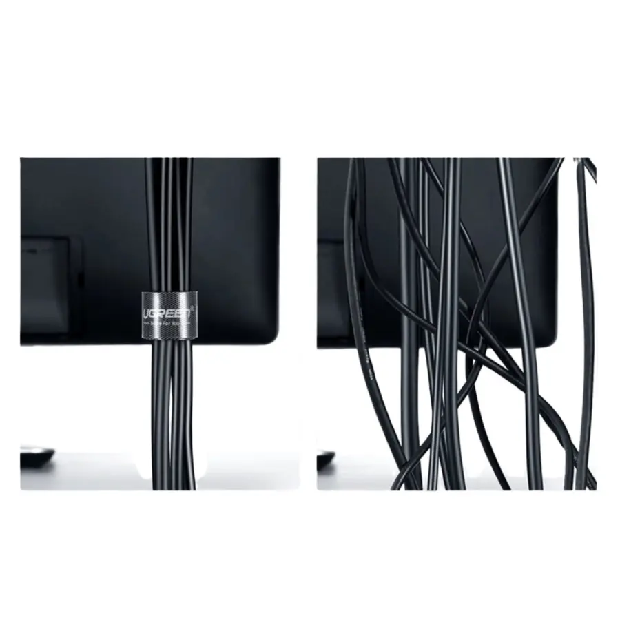 UGREEN 40356 Cable Organizer 5m Black - Shopo.lk Sri Lanka