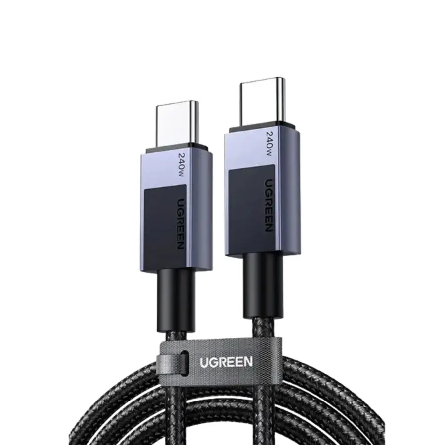 UGREEN 45067 USB-C to USB-C PD Fast Charging Cable 1M – Space Gray - Shopo.lk Sri Lanka