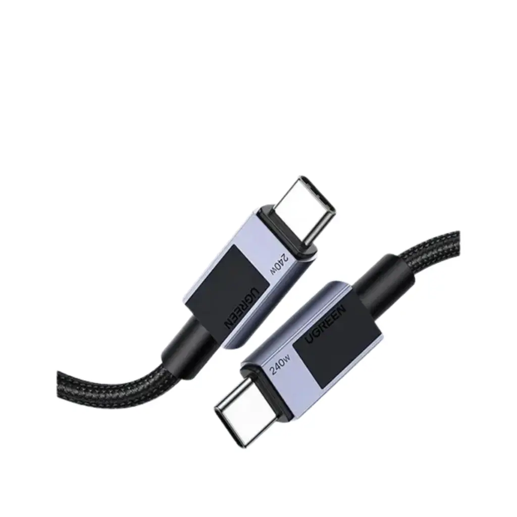 UGREEN 45067 USB-C to USB-C PD Fast Charging Cable 1M – Space Gray - Shopo.lk Sri Lanka
