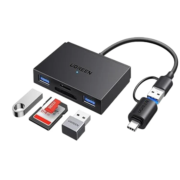 UGREEN 45167 4-IN-1 USB-C / USB-A CARD READER - Shopo.lk Sri Lanka