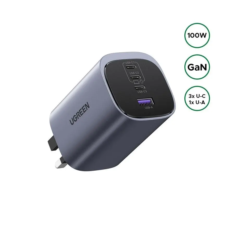 UGREEN 45226 100W Nexode S 4 Port GAN Fast - Shopo.lk Sri Lanka