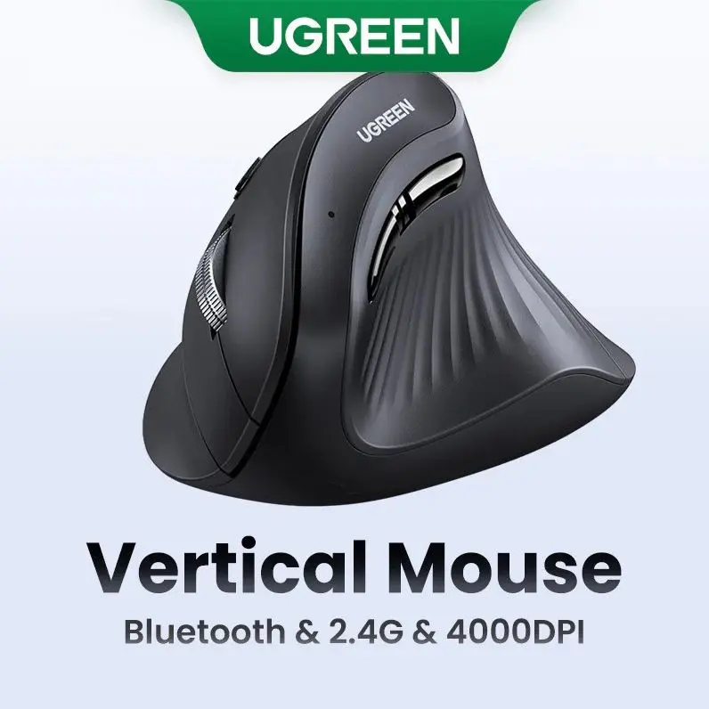 UGREEN 45759 Multi-mod Vertical Mouse MU008 - Shopo.lk Sri Lanka