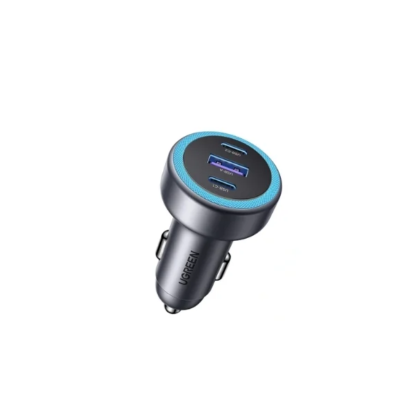 UGREEN 45843 EC307 30W 3-Port USB-C Fast Car Charger - Shopo.lk Sri Lanka