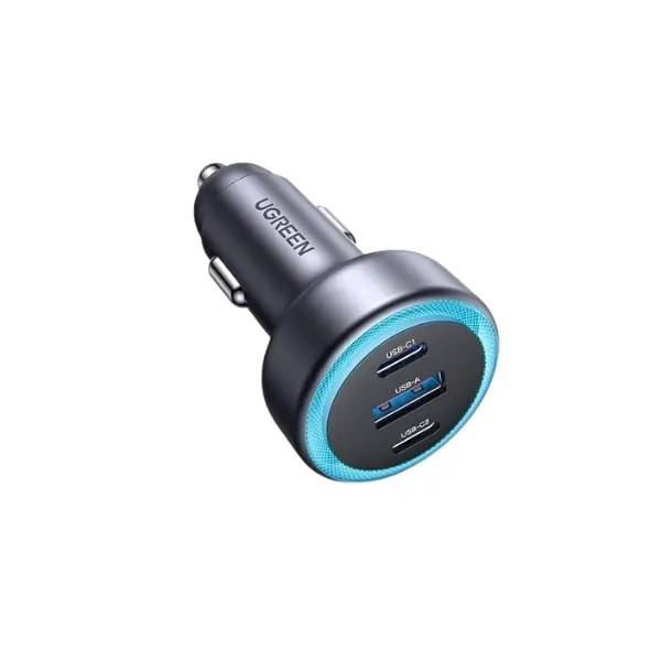 UGREEN 45843 EC307 30W 3-Port USB-C Fast Car Charger - Shopo.lk Sri Lanka