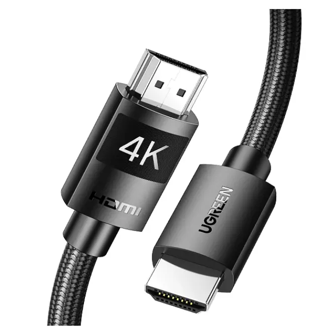UGREEN 4K HDMI Cable Male To Male Braided 2M - 40101 - Shopo.lk Sri Lanka