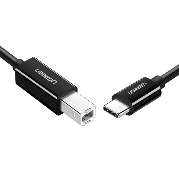UGREEN 50446 USB-C to USB-B 2.0 Printer cable 2m - Shopo.lk Sri Lanka