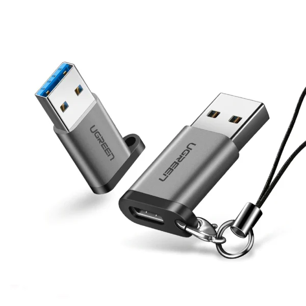 UGREEN 50533 USB 3.0 to USB-C Adapter – Gray – photo 3