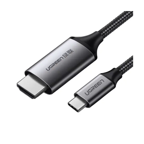 UGREEN 50570 USB-C to HDMI Male to Male Cable Aluminum Shell 1.5m - Shopo.lk Sri Lanka