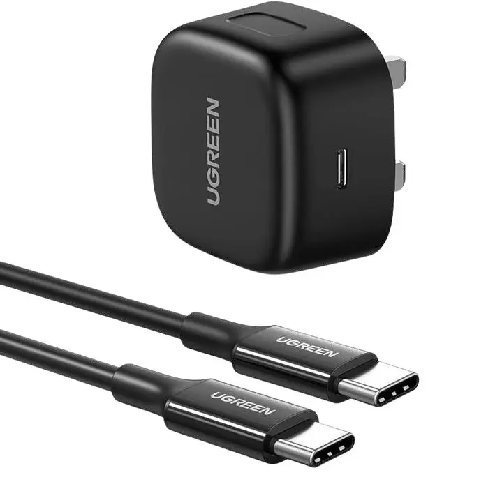 UGREEN 50577 PD 25W Fast Charger + USB-C Cable Uk - Shopo.lk Sri Lanka