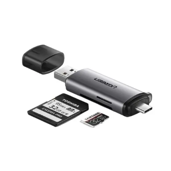 UGREEN 50706 2-in-1 USB 3.0 / USB C Card Reader - Shopo.lk Sri Lanka