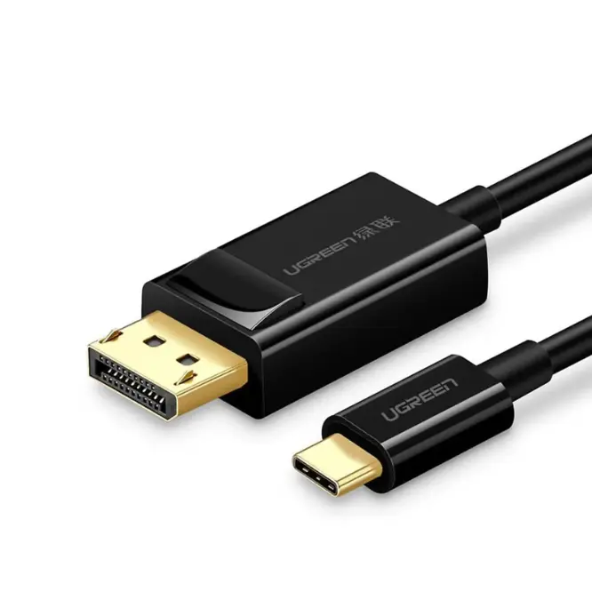 UGREEN 50994 USB Type-C To DisplayPort Cable 1.5M - Black - Shopo.lk Sri Lanka