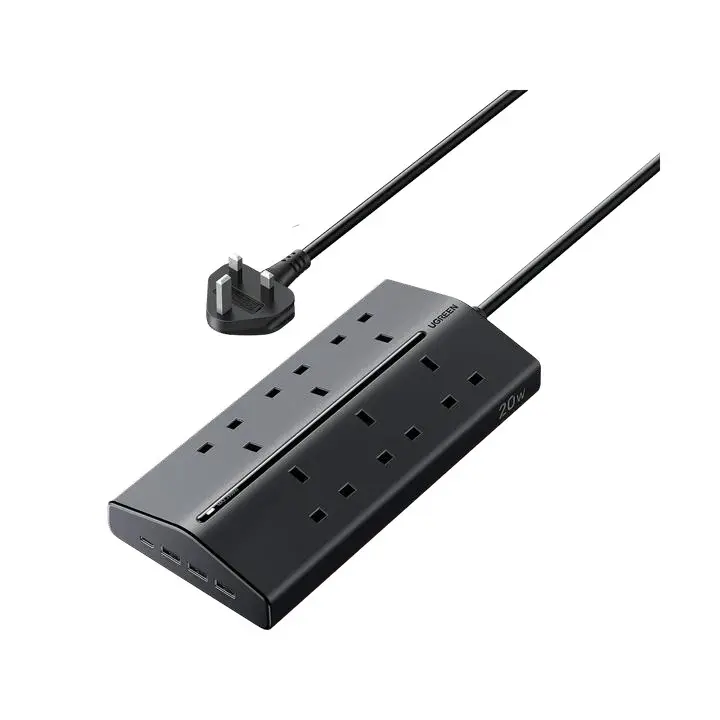 UGREEN 55318 T6 6 Outlet Power Strip - Shopo.lk Sri Lanka