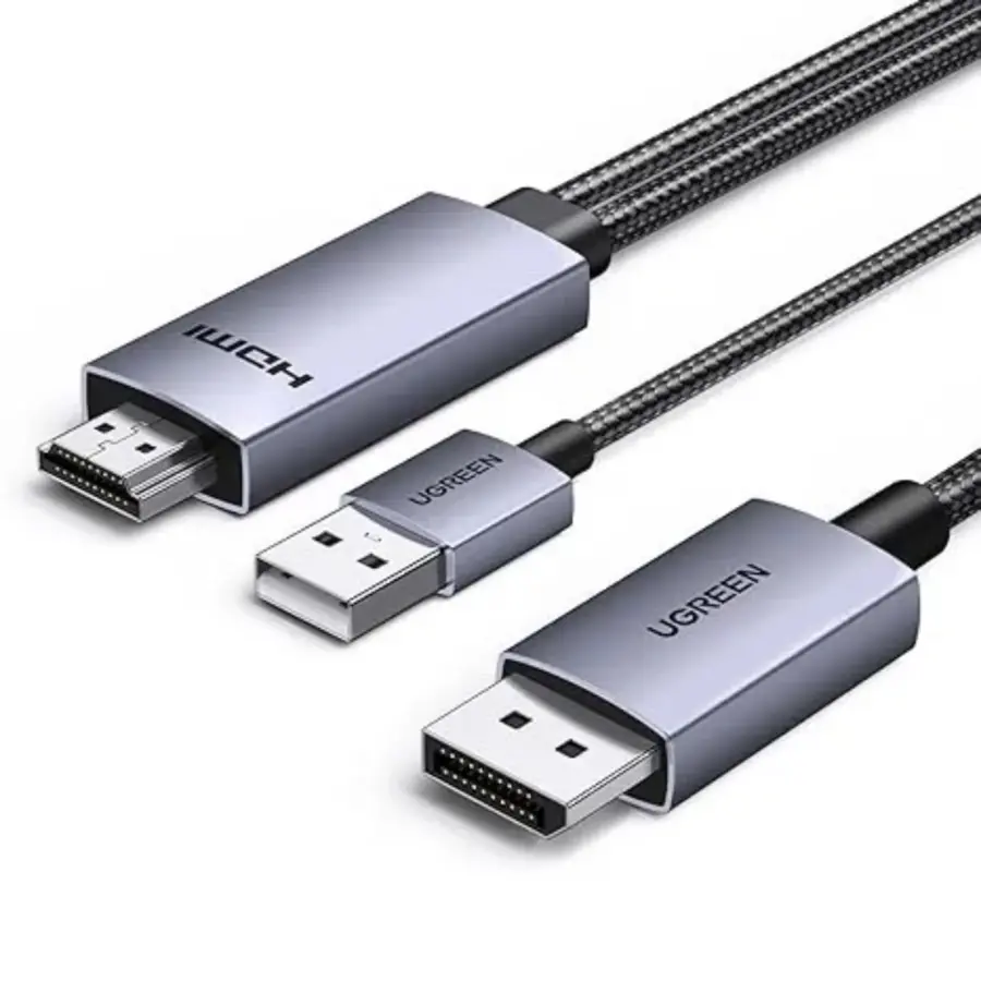 UGREEN 55329 HDMI to DisplayPort 4K Cable 2m – photo 1